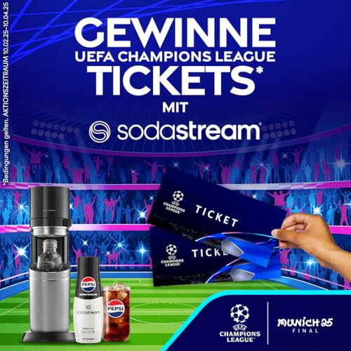 SodaStream DUO Wassersprudler – inkl. 2× Glasflaschen & 2× FUSE Kunststoffflaschen, Quick-Connect CO₂, Titan