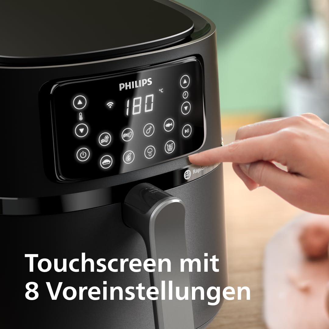 Philips Airfryer Serie 5000 XXL 7,2 l – HD9285/90, 16-in-1, WLAN, Rapid Air Technologie
