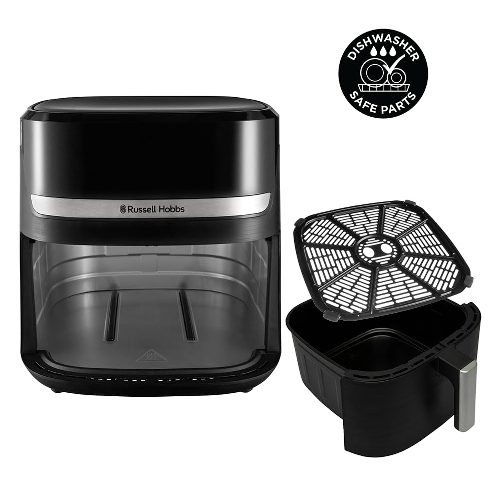 Russell Hobbs SatisFry XXL 8,3 L Heißluftfritteuse – Rapid Air, 9 Programme, leise, Schwarz
