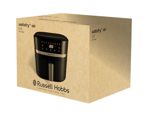 Russell Hobbs SatisFry XXL 8,3 L Heißluftfritteuse – Rapid Air, 9 Programme, leise, Schwarz