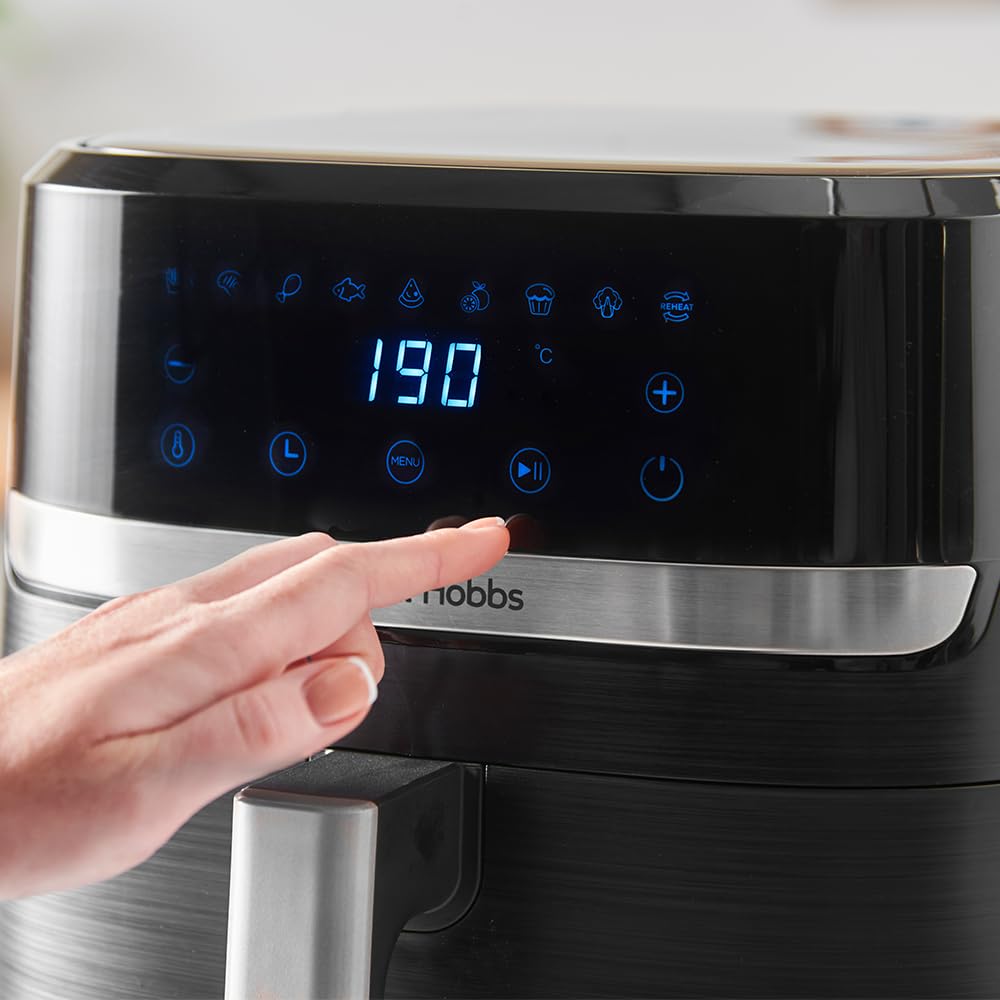 Russell Hobbs SatisFry XXL 8,3 L Heißluftfritteuse – Rapid Air, 9 Programme, leise, Schwarz